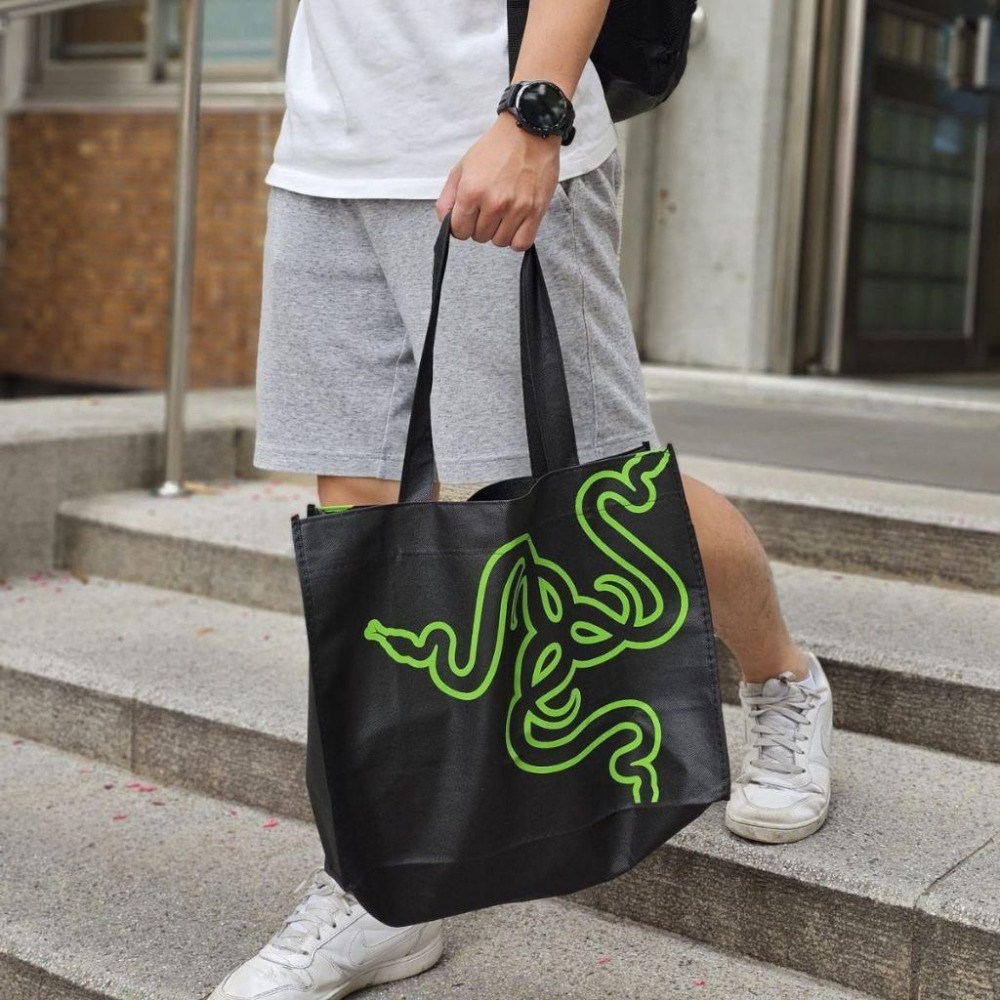 🐍蛇粉專屬天地🐍 Razer 雷蛇環保手提袋 收納袋 購物袋-細節圖2