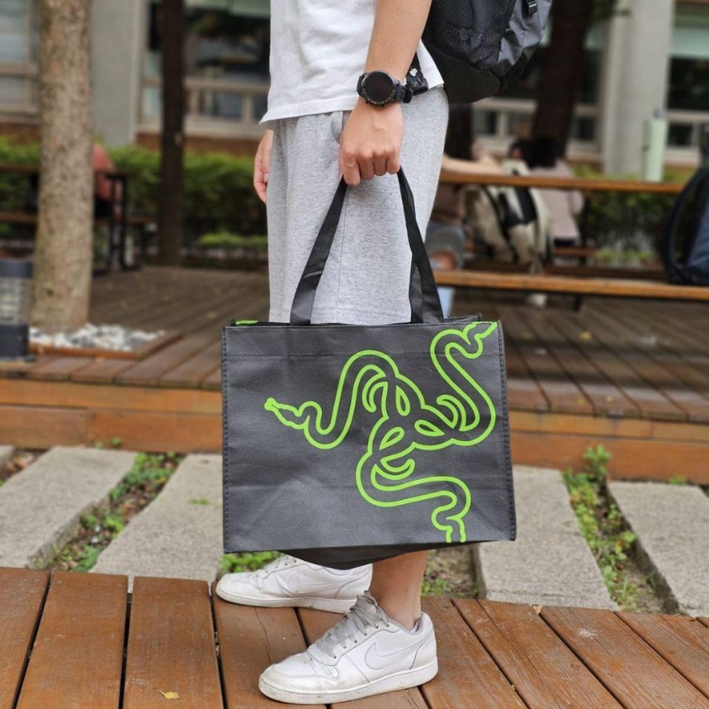 🐍蛇粉專屬天地🐍 Razer 雷蛇環保手提袋 收納袋 購物袋-細節圖3