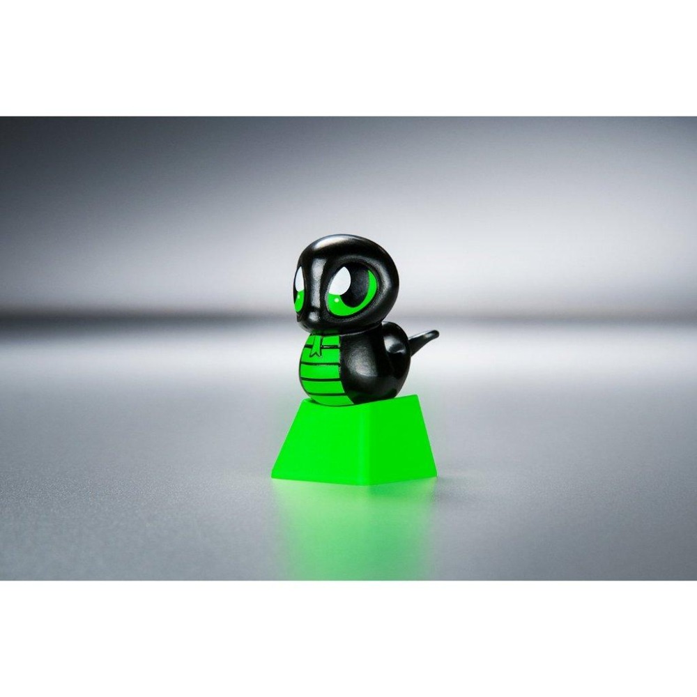 🐍蛇粉專屬天地🐍Razer Sneki Snek Keycap 雷蛇 蛇蛇 雷小蛇造型鍵帽 ABS PVC 材質-細節圖5