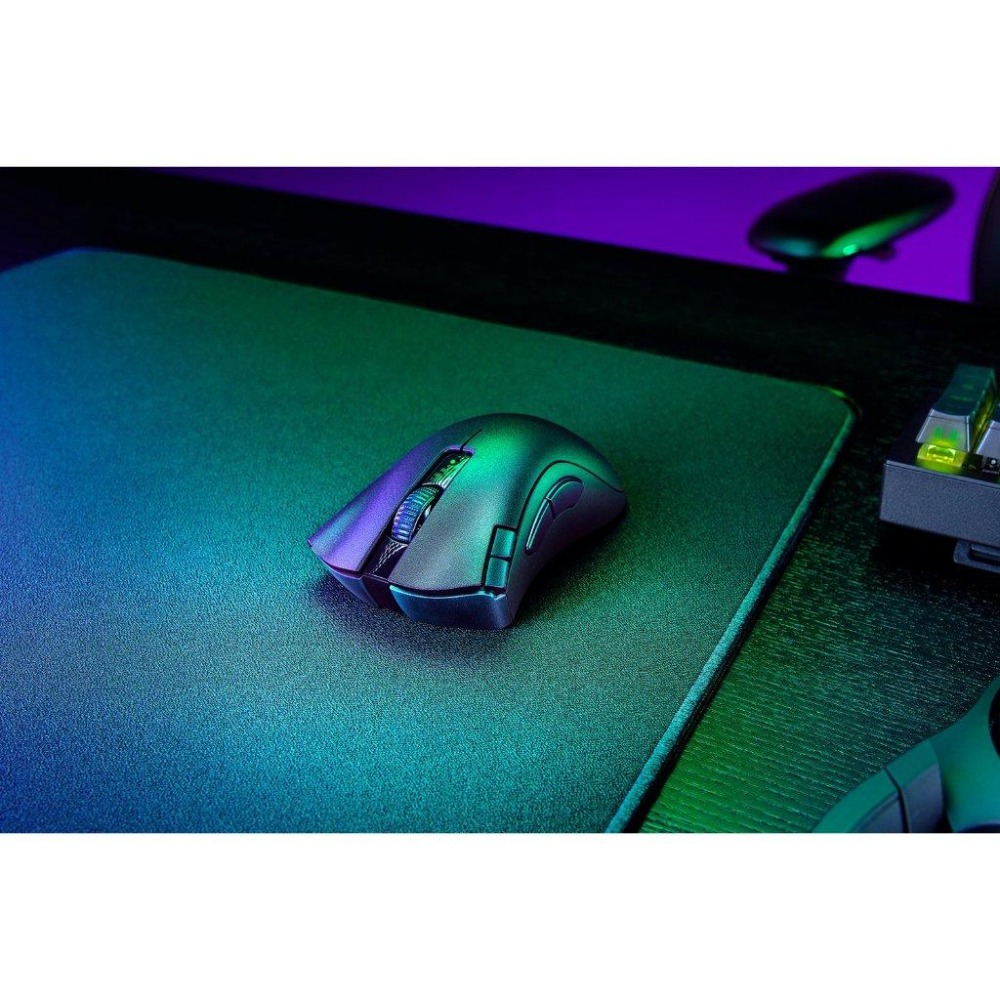 🐍蛇粉專屬天地🐍Razer DeathAdder V2 X HyperSpeed 雷蛇煉獄蝰蛇無線光學滑鼠 人體工學滑鼠-細節圖2
