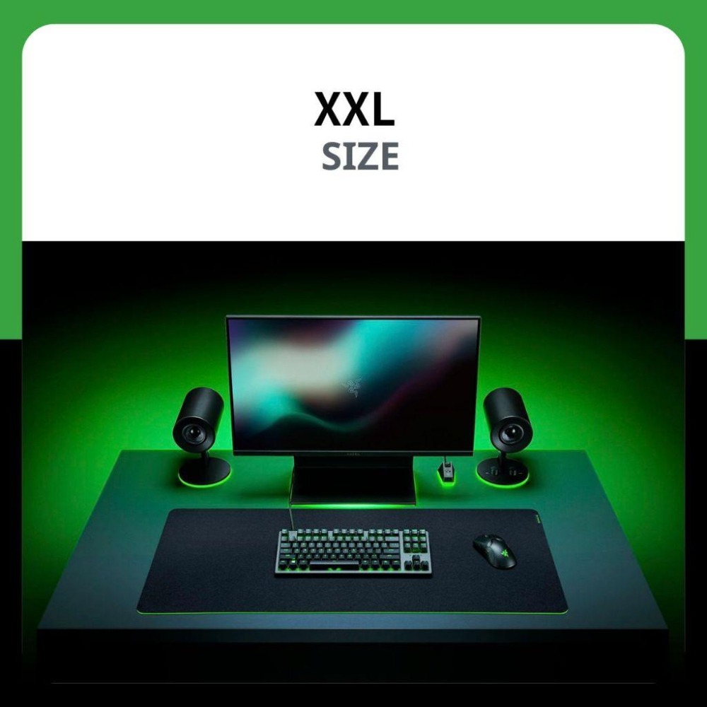 🐍蛇粉專屬天地🐍 Razer Gigantus V2 (全尺寸) 巨甲蟲滑鼠墊 電競滑鼠墊 軟鼠墊 競技鼠墊 加大滑鼠墊-細節圖6