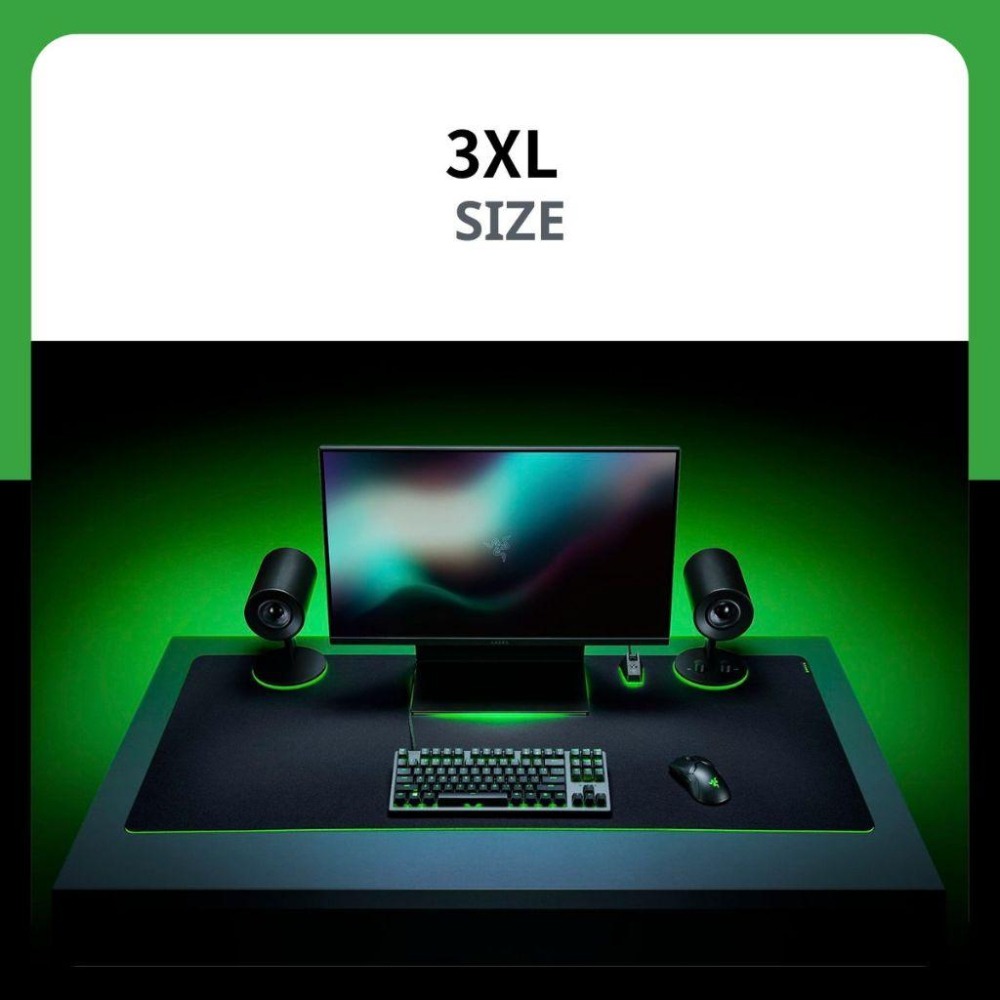 🐍蛇粉專屬天地🐍 Razer Gigantus V2 (全尺寸) 巨甲蟲滑鼠墊 電競滑鼠墊 軟鼠墊 競技鼠墊 加大滑鼠墊-細節圖7