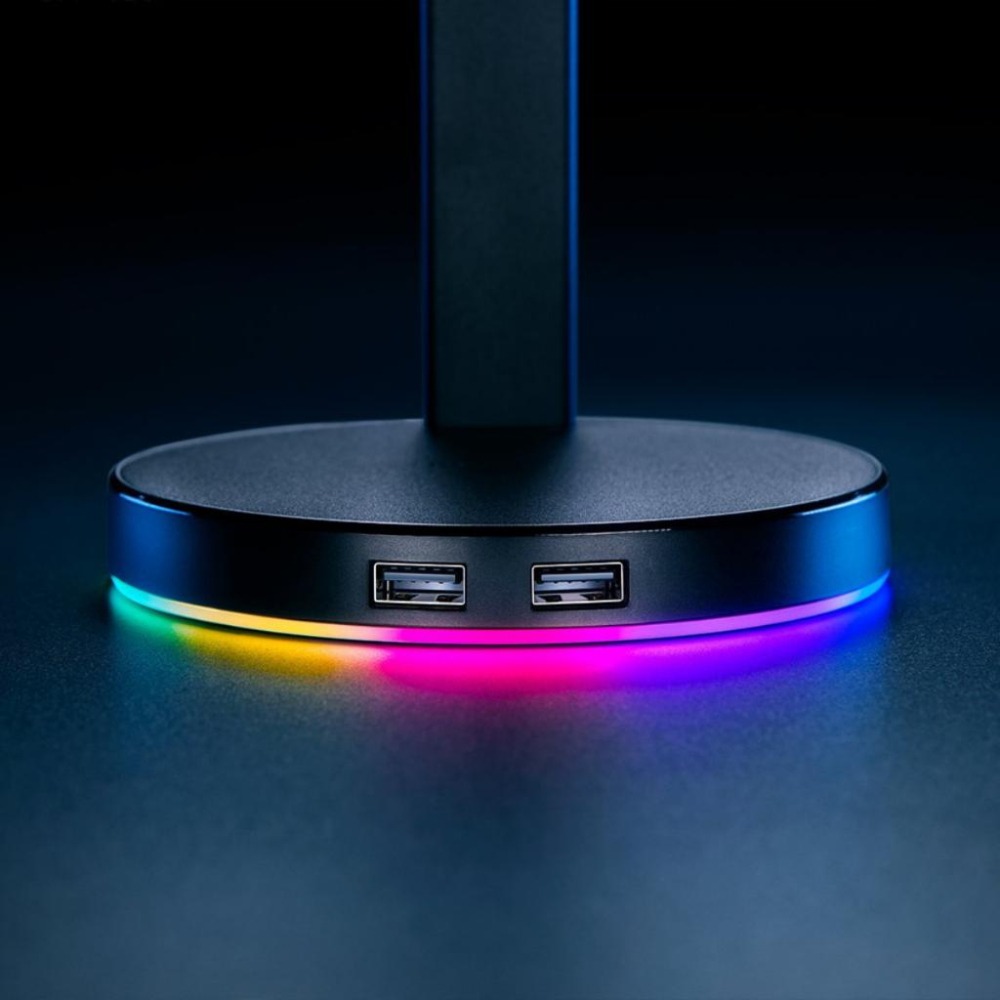 🐍蛇粉專屬天堂🐍Razer Base Station V2 Chroma 雷蛇 耳機架幻彩版 V2 耳機架 USB3.1-細節圖8