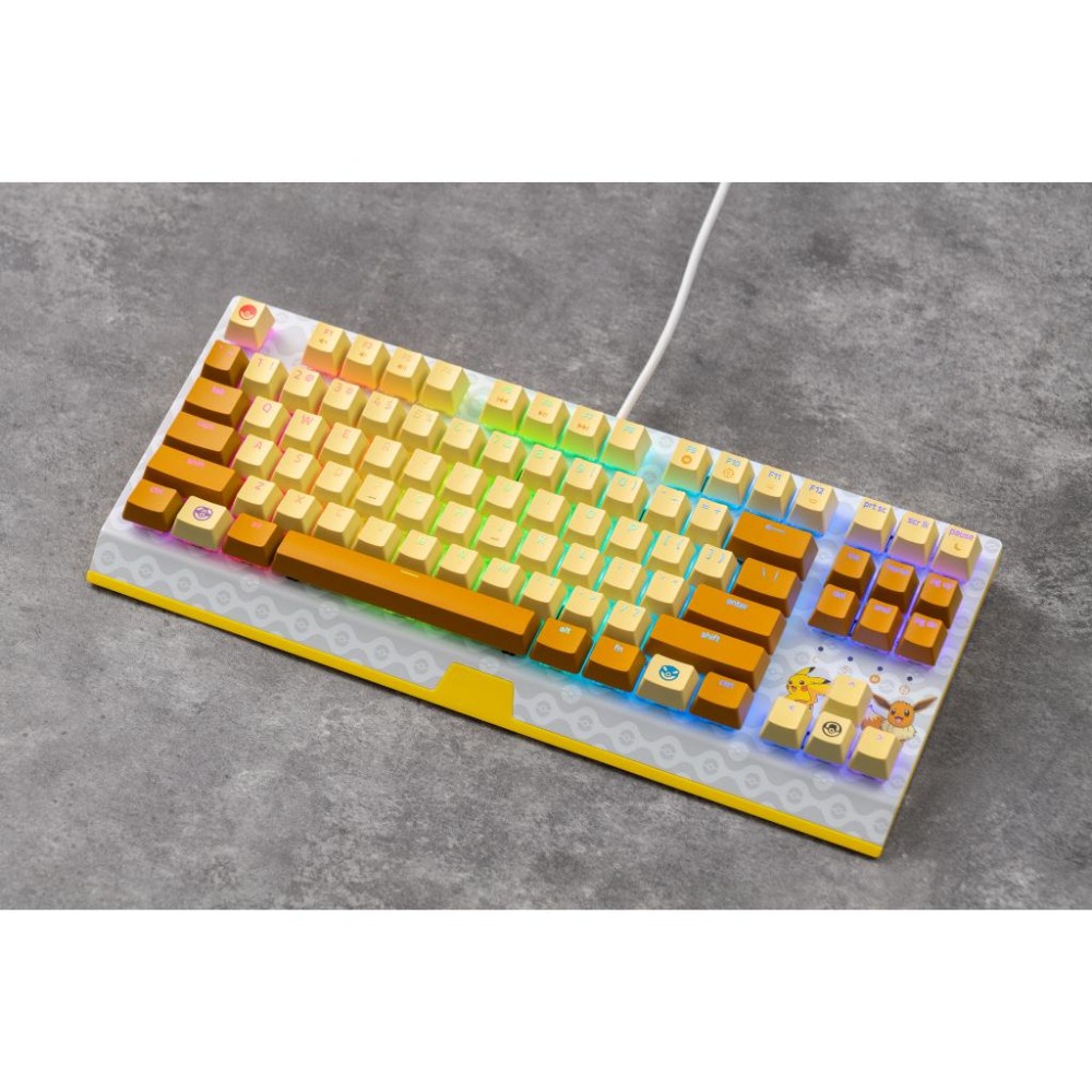 🐍蛇粉專屬天地🐍雷蛇皮卡丘聯名 Razer Pokemon 黑寡婦V3 TKL鍵盤 巨甲蟲V2 XXL-細節圖2