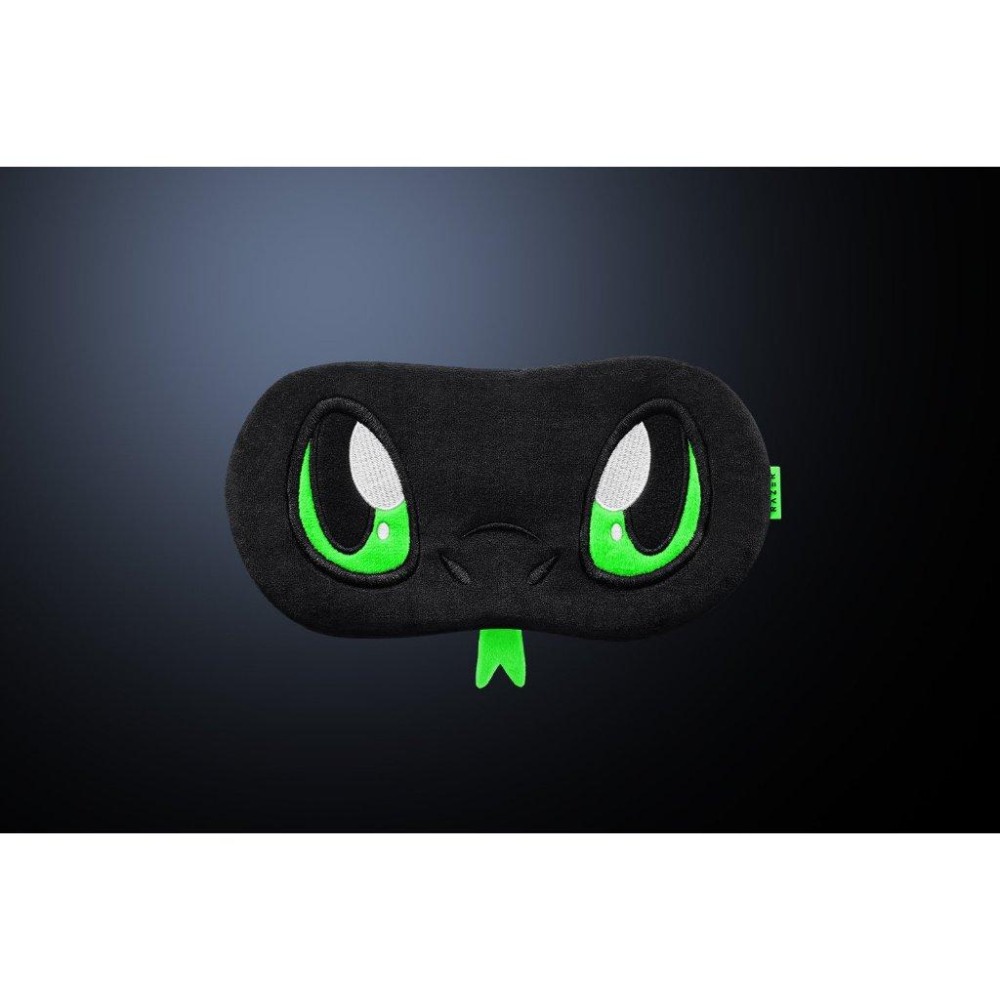 🐍蛇粉專屬天地🐍Razer Sneki Snek Eye Mask 雷蛇 雷小蛇 蛇蛇眼罩  助眠眼罩 舒適眼罩 助眠-細節圖3