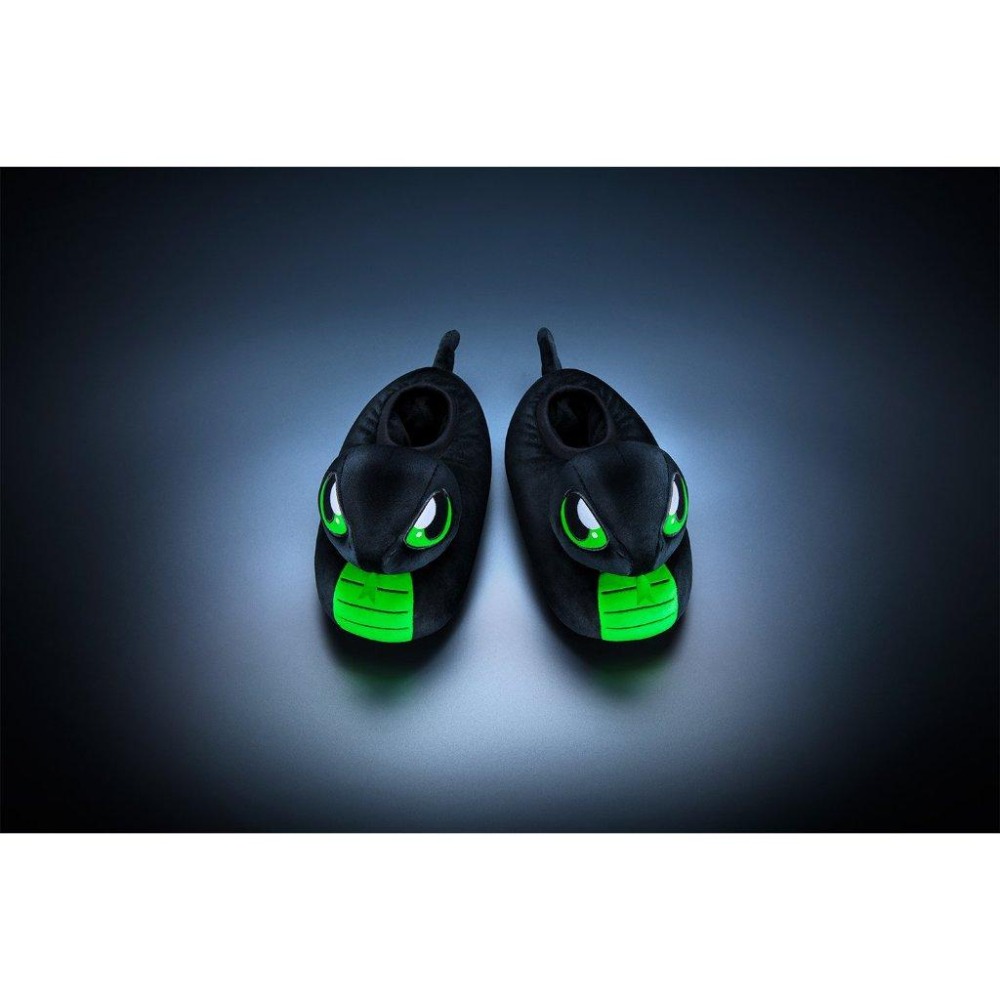 🐍蛇粉專屬天地🐍Razer Sneki Snek Slippers 雷蛇 蛇蛇 雷小蛇造型拖鞋 室內拖鞋 保暖防滑棉拖-細節圖4