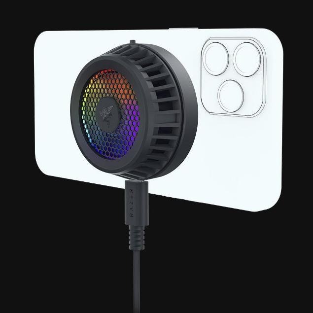 🐍蛇粉專屬天地🐍Razer Phone Cooler Chroma (ios/android) 手機風扇 散熱 冷 降溫-細節圖6