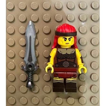 LEGO 樂高 71045 兇猛 野蠻人 野蠻女 25代人偶包 11號 col25-11 col434 11-細節圖2