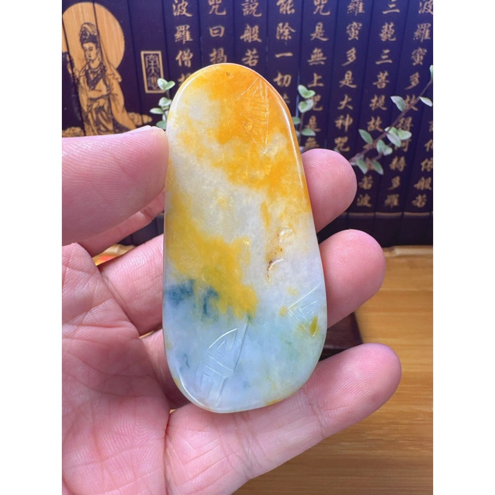 天然翡翠A貨-神龍護主悟道 商品編號061002-細節圖8