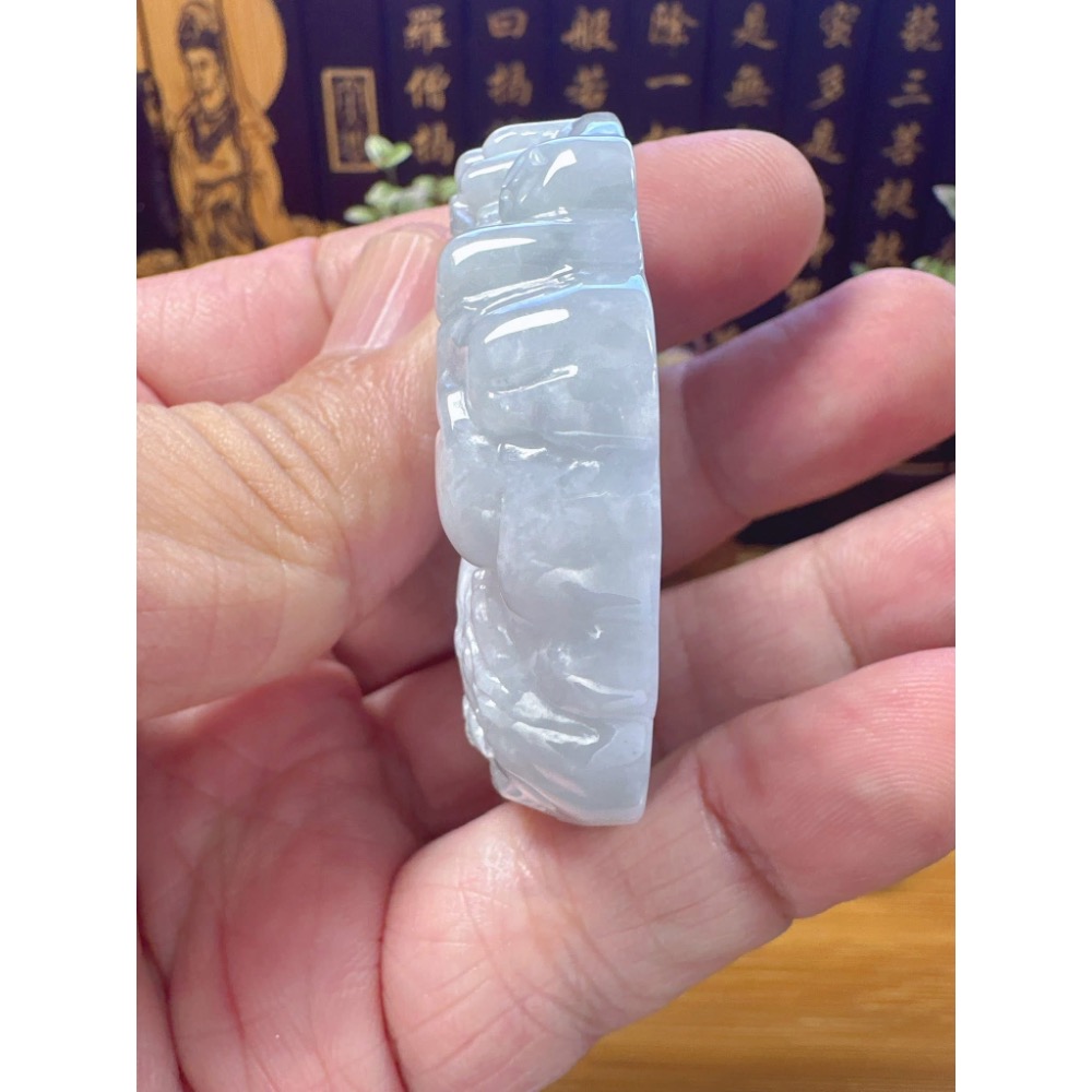 天然翡翠A貨-財神爺  商品編號061010-細節圖7