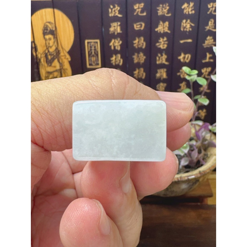 天然翡翠A貨-財神爺發財印章  商品編號060711-細節圖9