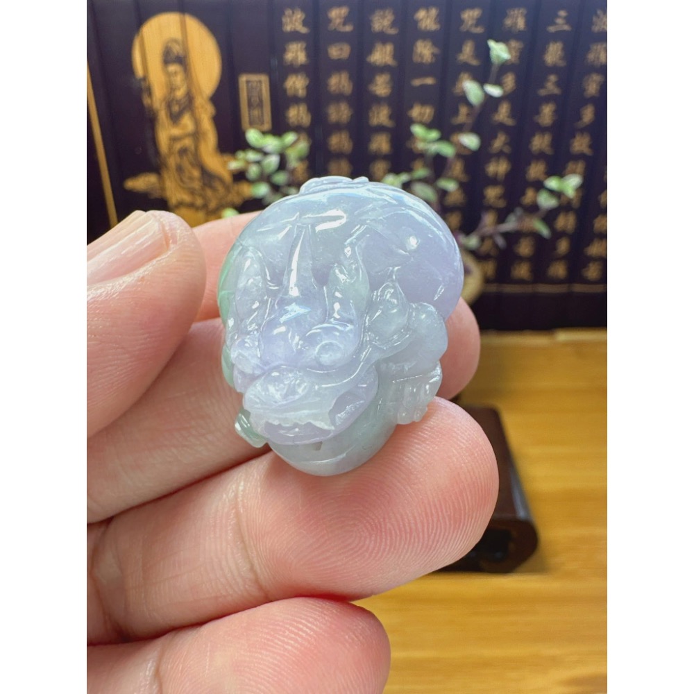 天然翡翠A貨-聚財龍龜  商品編號060710-細節圖3