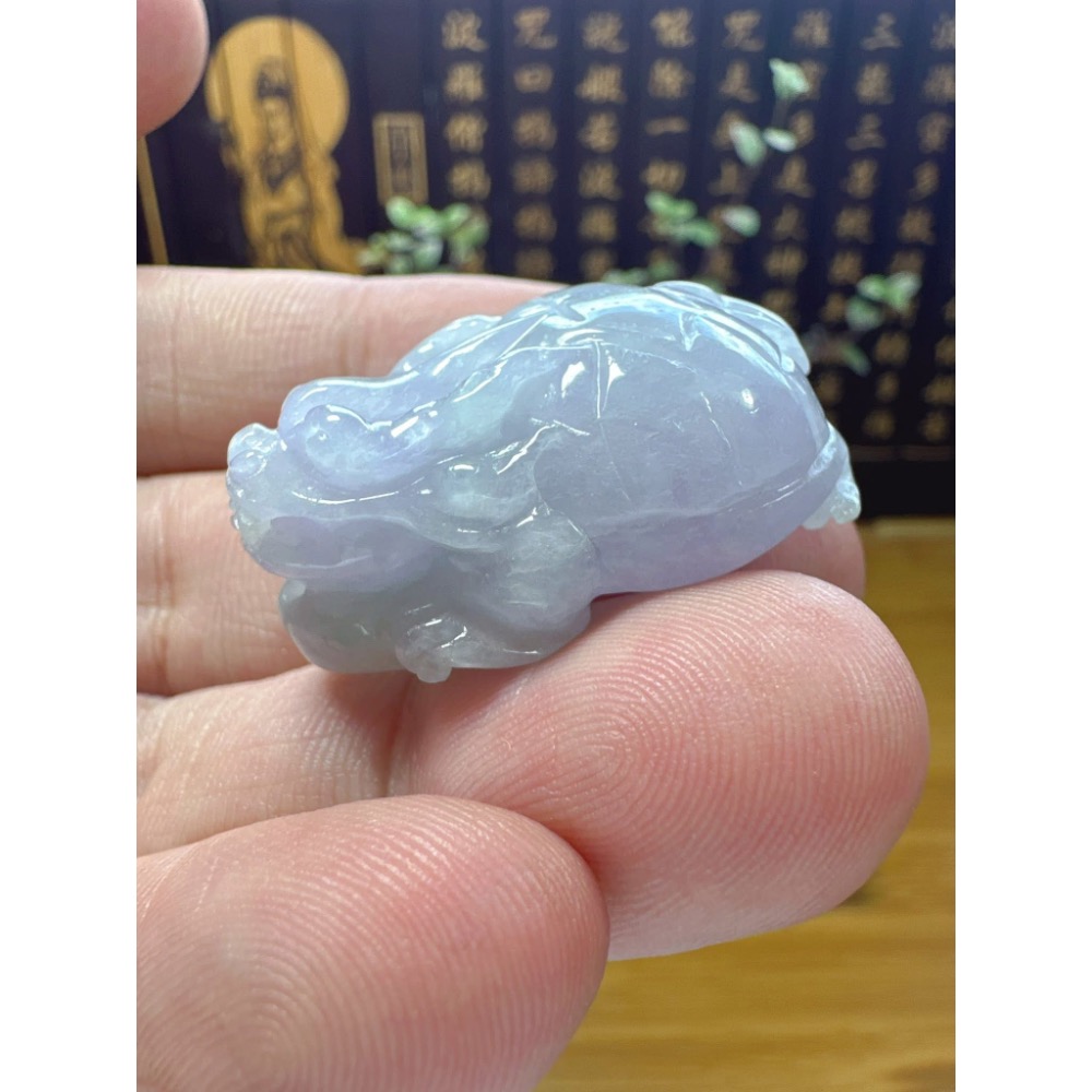 天然翡翠A貨-聚財龍龜  商品編號060710-細節圖4