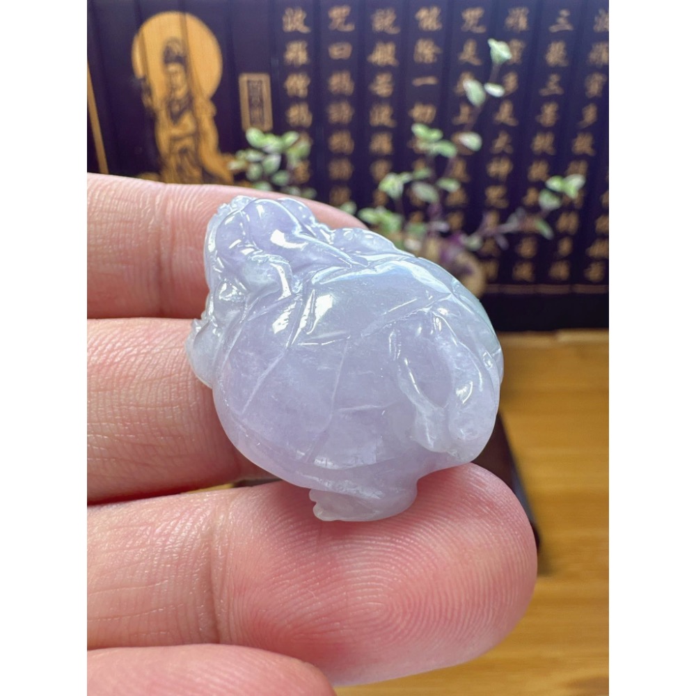 天然翡翠A貨-聚財龍龜  商品編號060710-細節圖5