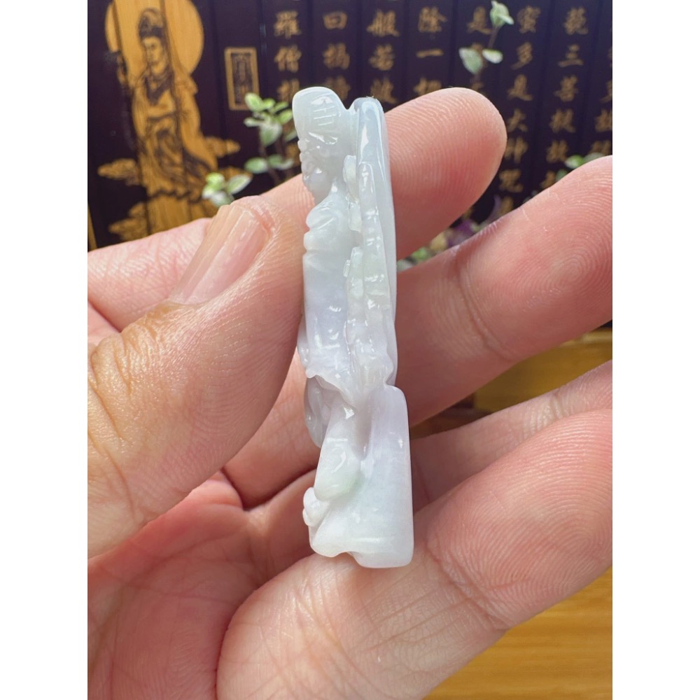 天然翡翠A貨-天上聖母媽祖娘娘 商品編號060703-細節圖8
