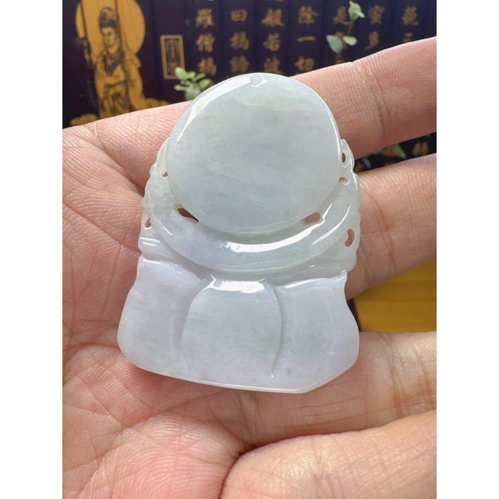 天然翡翠A貨-天上聖母媽祖娘娘 商品編號060703-細節圖9