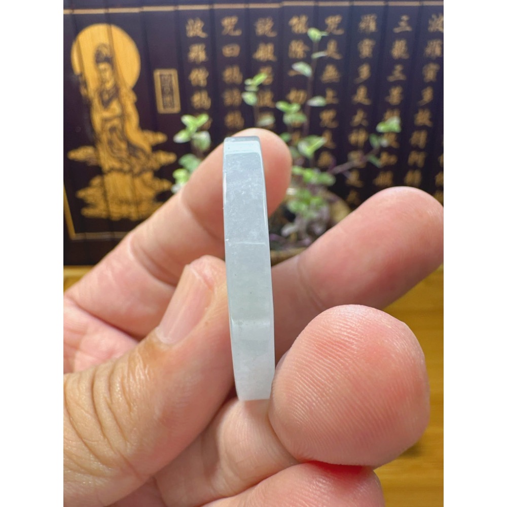天然翡翠A貨-太上老君護身山鬼錢掛件 商品編號060505-細節圖7