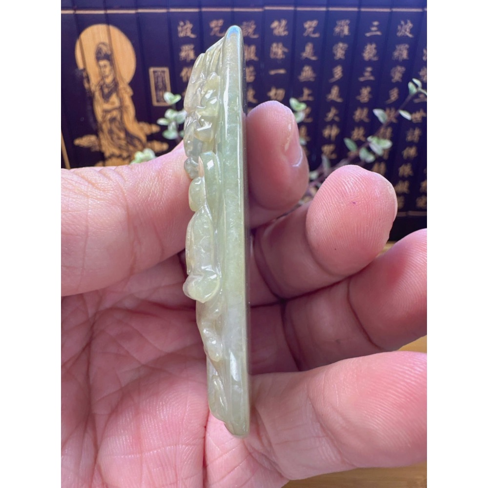 天然翡翠A貨-神龍護主悟道 商品編號061007-細節圖8