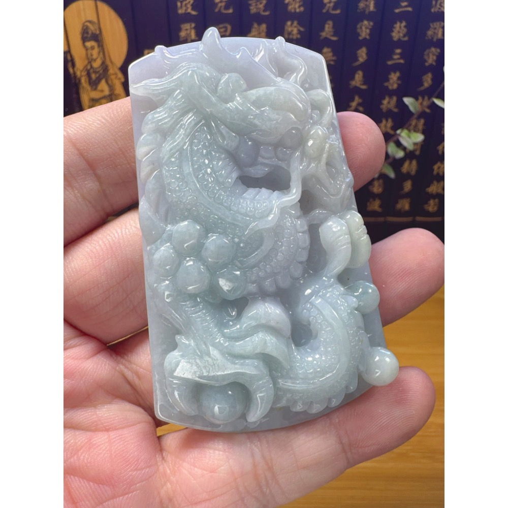 天然翡翠A貨-龍霸天下 商品編號：061003-細節圖3