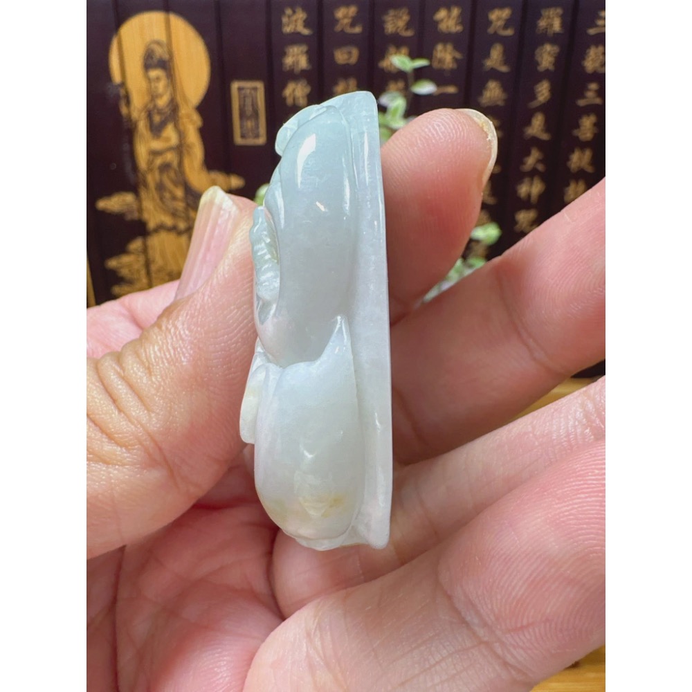 天然翡翠A貨-發財如意年年有餘 商品編號060201-細節圖8