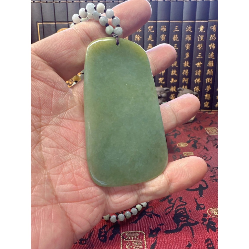 天然翡翠A貨-乘龍關聖帝君 商品編號051504-細節圖8