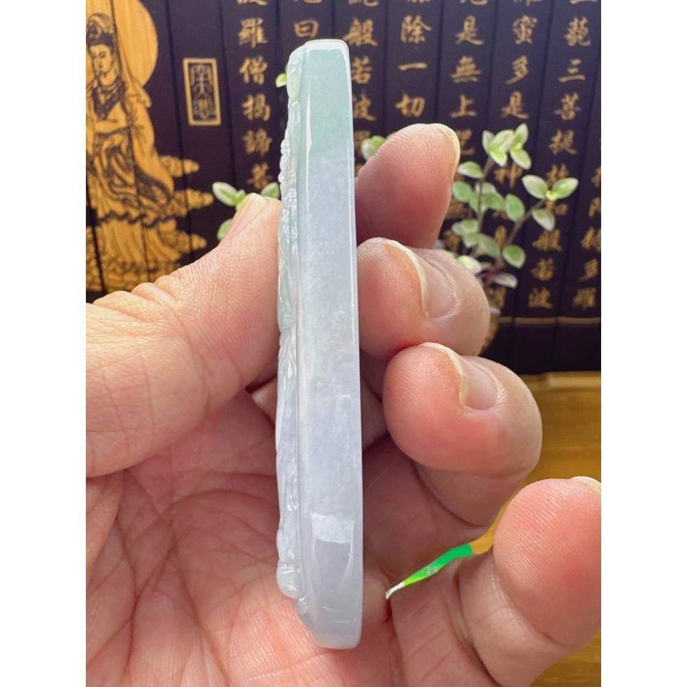 天然翡翠A貨-五虎將-關聖帝君 商品編號052907-細節圖7