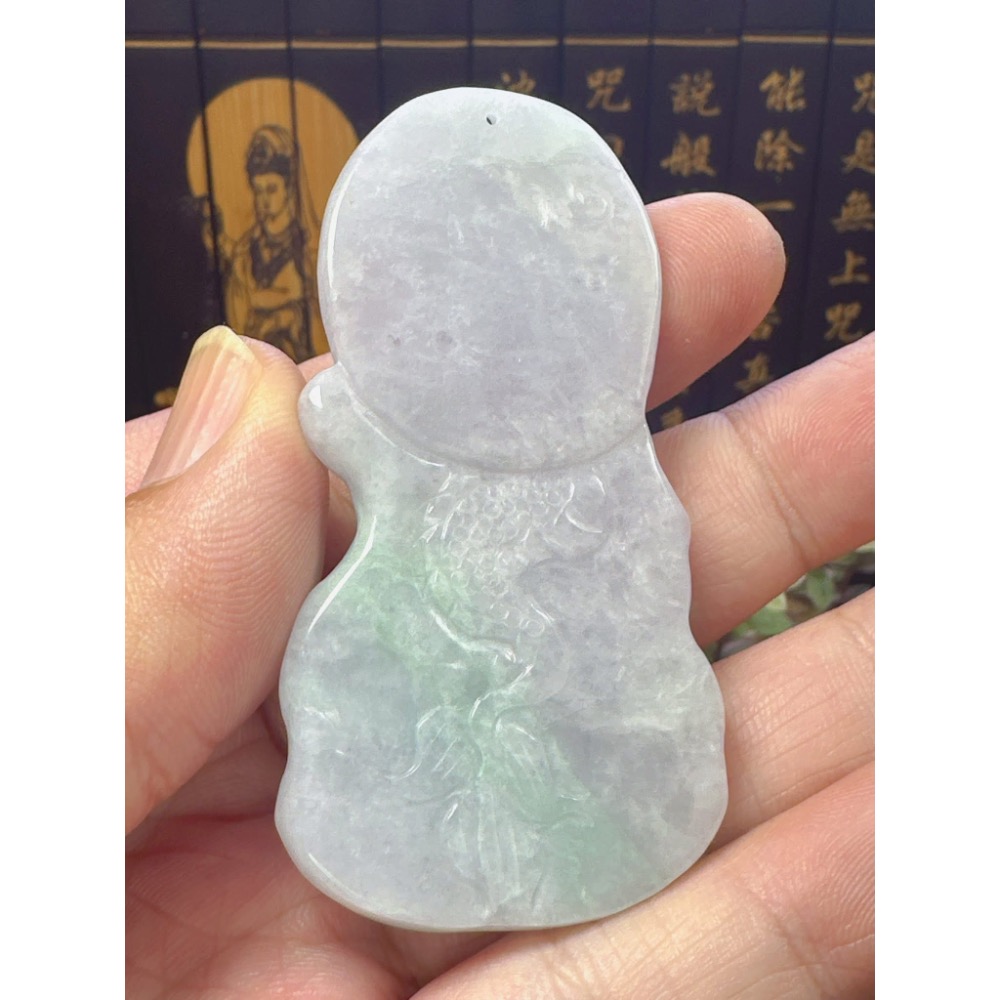 天然翡翠A貨-中壇元帥三太子 商品編號052709-細節圖9