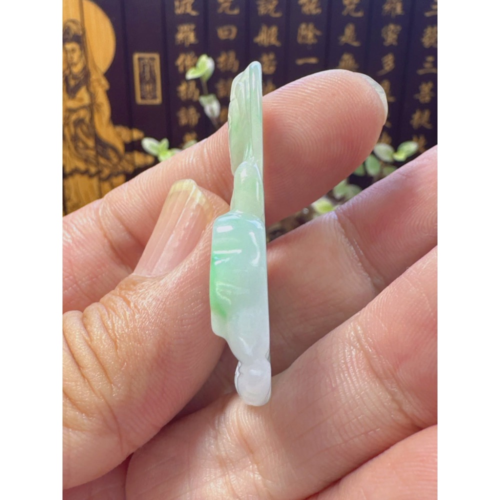 天然翡翠A貨-觀自在如意觀音 商品編號053108-細節圖8