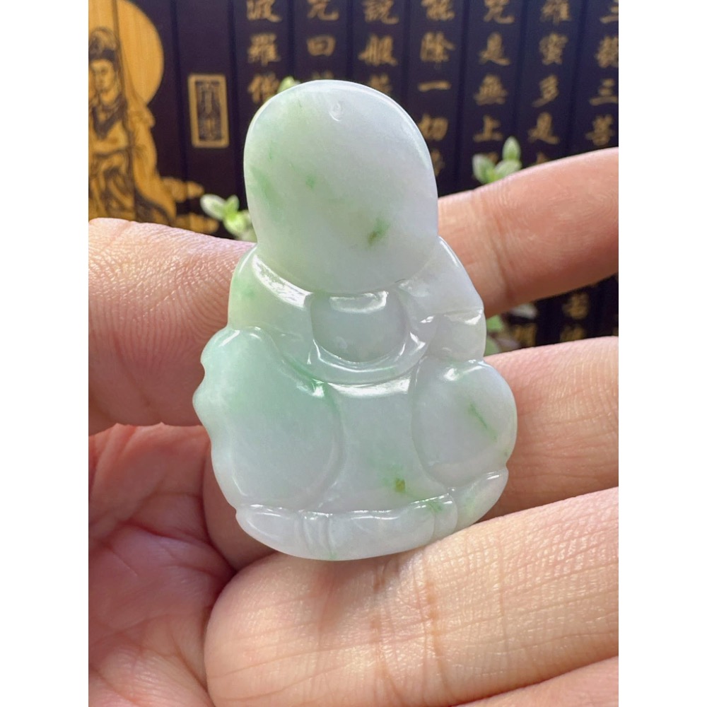 天然翡翠A貨-觀自在如意觀音 商品編號053108-細節圖9