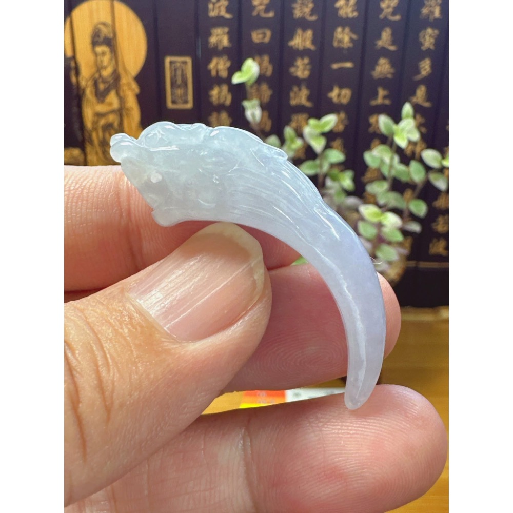 天然翡翠A貨-無往不利龍牙 商品編號053103-細節圖3