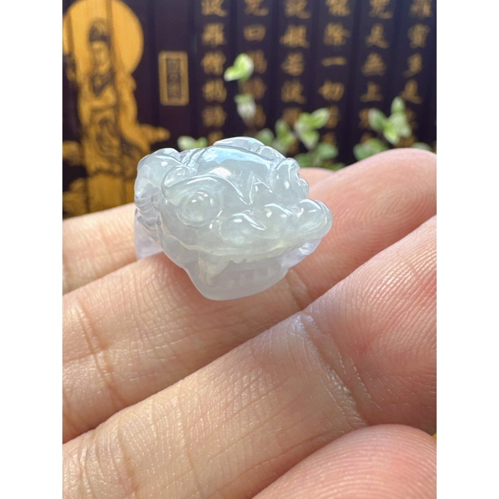 天然翡翠A貨-無往不利龍牙 商品編號053103-細節圖7