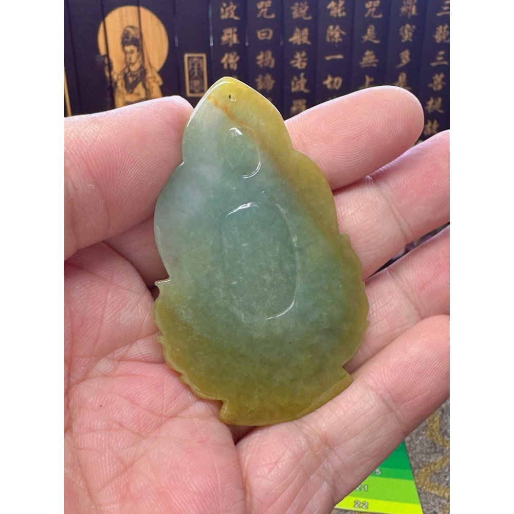 天然翡翠A貨-地藏王菩薩 商品編號050505-細節圖8