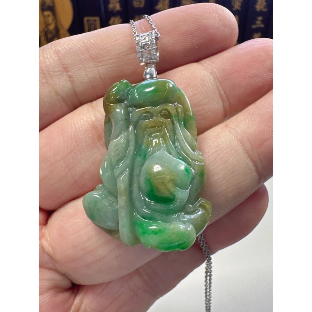 天然翡翠A貨-壽仙翁 商品編號062003-細節圖6