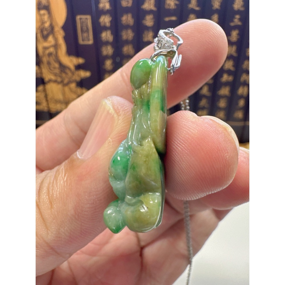 天然翡翠A貨-壽仙翁 商品編號062003-細節圖7