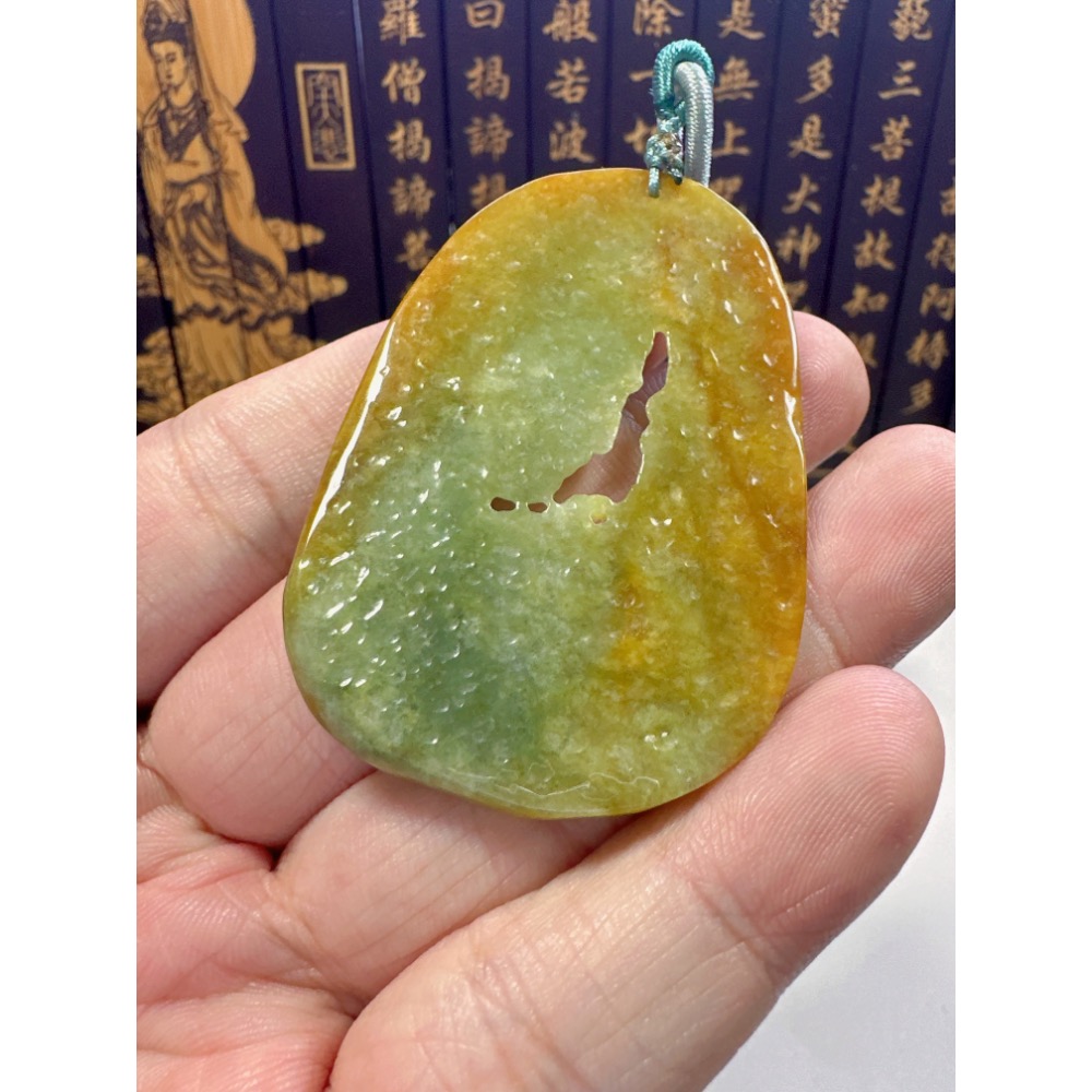 天然翡翠A貨-佛在眼前、心中有佛、悟道 商品編號062004-細節圖9