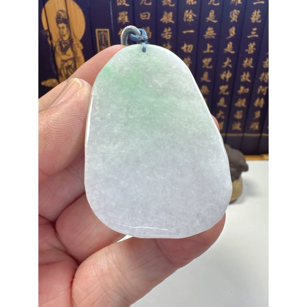 天然翡翠A貨-四大天王春彩厚庄掛件  商品編號：062009-細節圖9