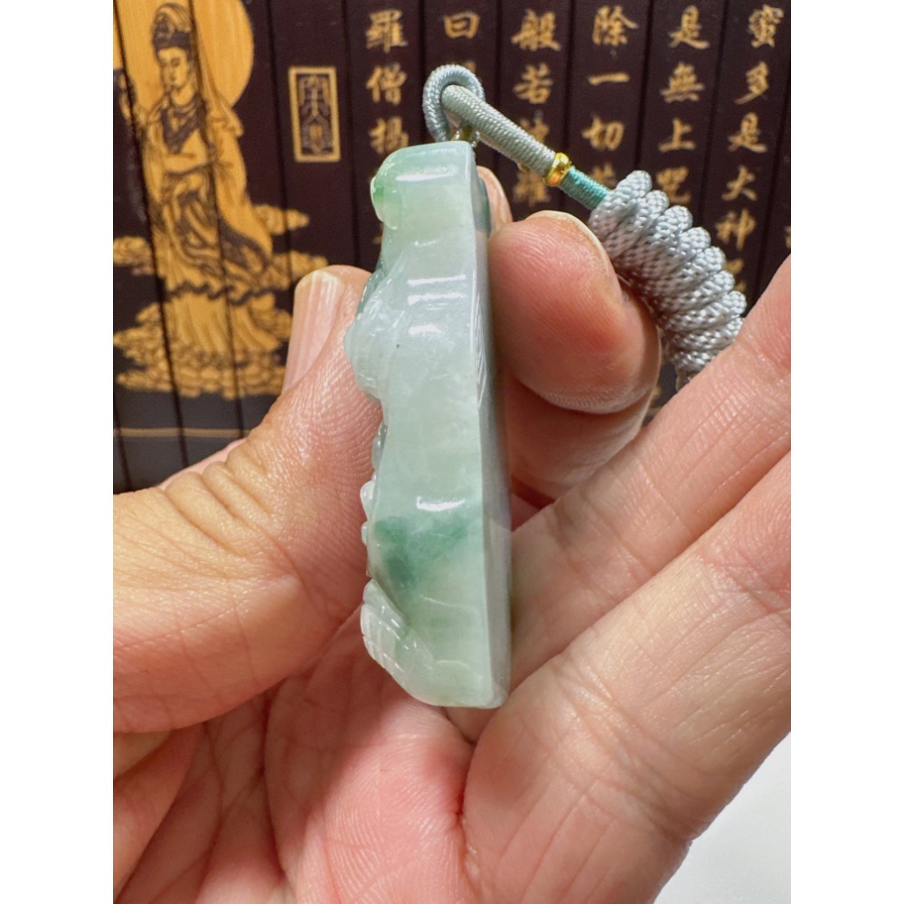 天然翡翠A貨-神龍護主悟道 商品編號062102-細節圖8