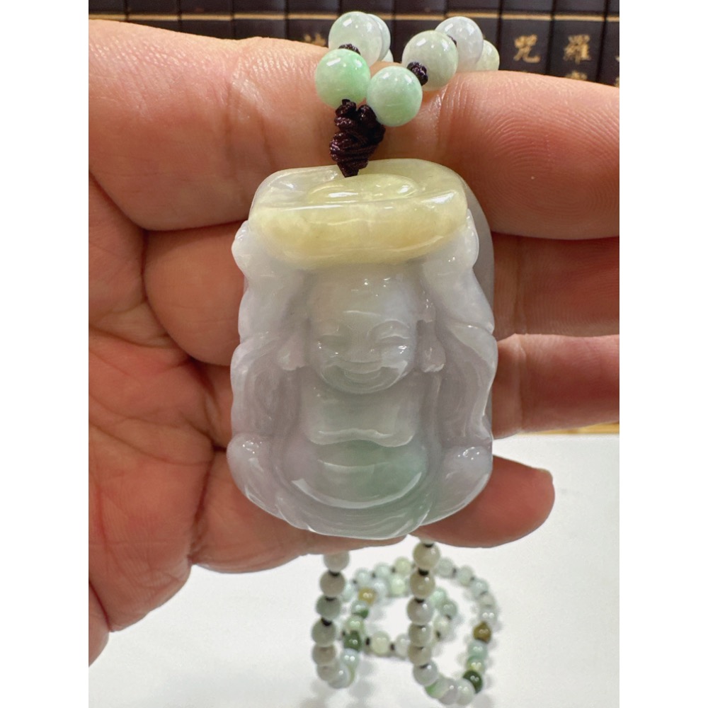 天然翡翠A貨-招財進寶歡喜財神彌勒佛 商品編號：062201-細節圖10
