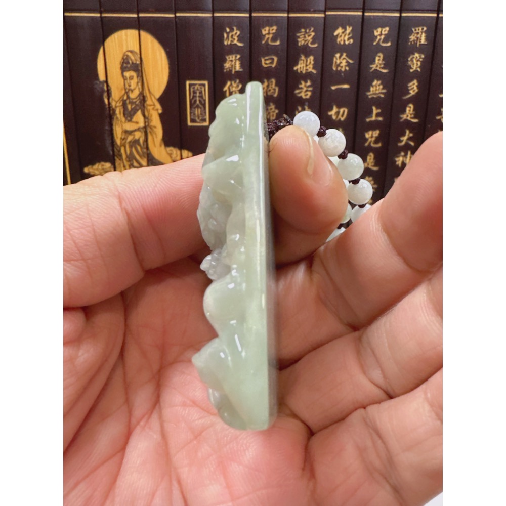 天然翡翠A貨-龍霸天下神龍護主 商品編號：062203-細節圖9