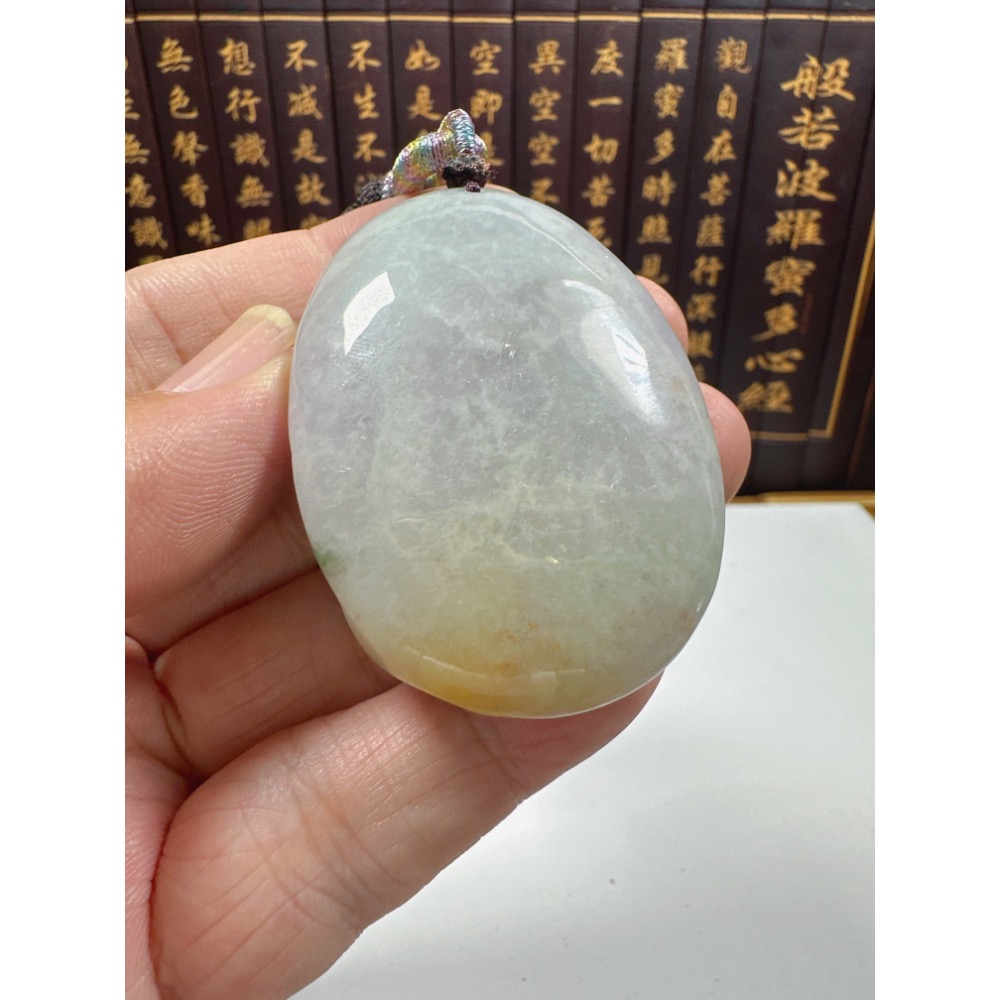 天然翡翠A貨-開運招財進寶母子貔貅立體厚庄掛件 商品編號：070208-細節圖10