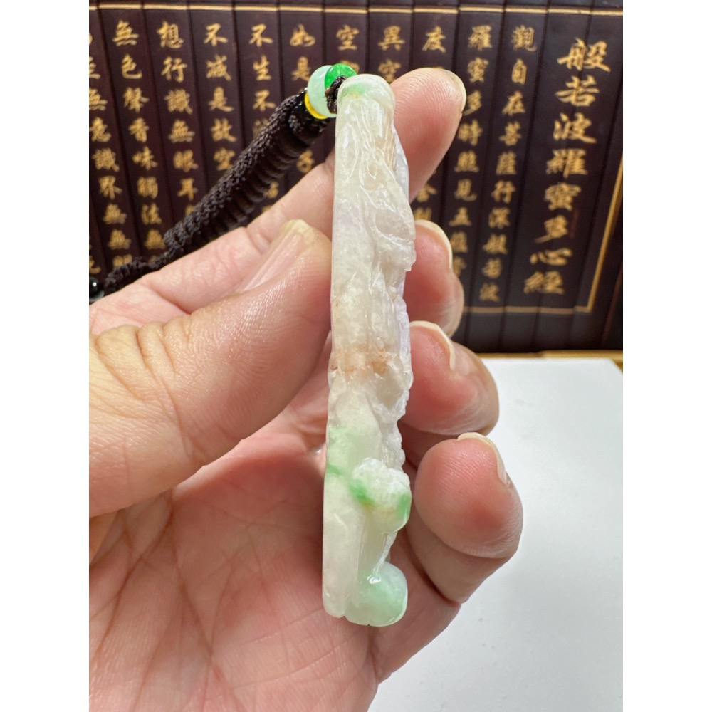 天然翡翠A貨-九龍至尊龍霸天下立體厚庄掛件 商品編號070303-細節圖8