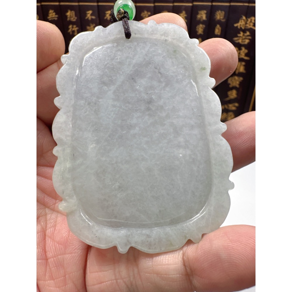 天然翡翠A貨-龍霸天下立體厚庄手工雕掛件 商品編號070401-細節圖10