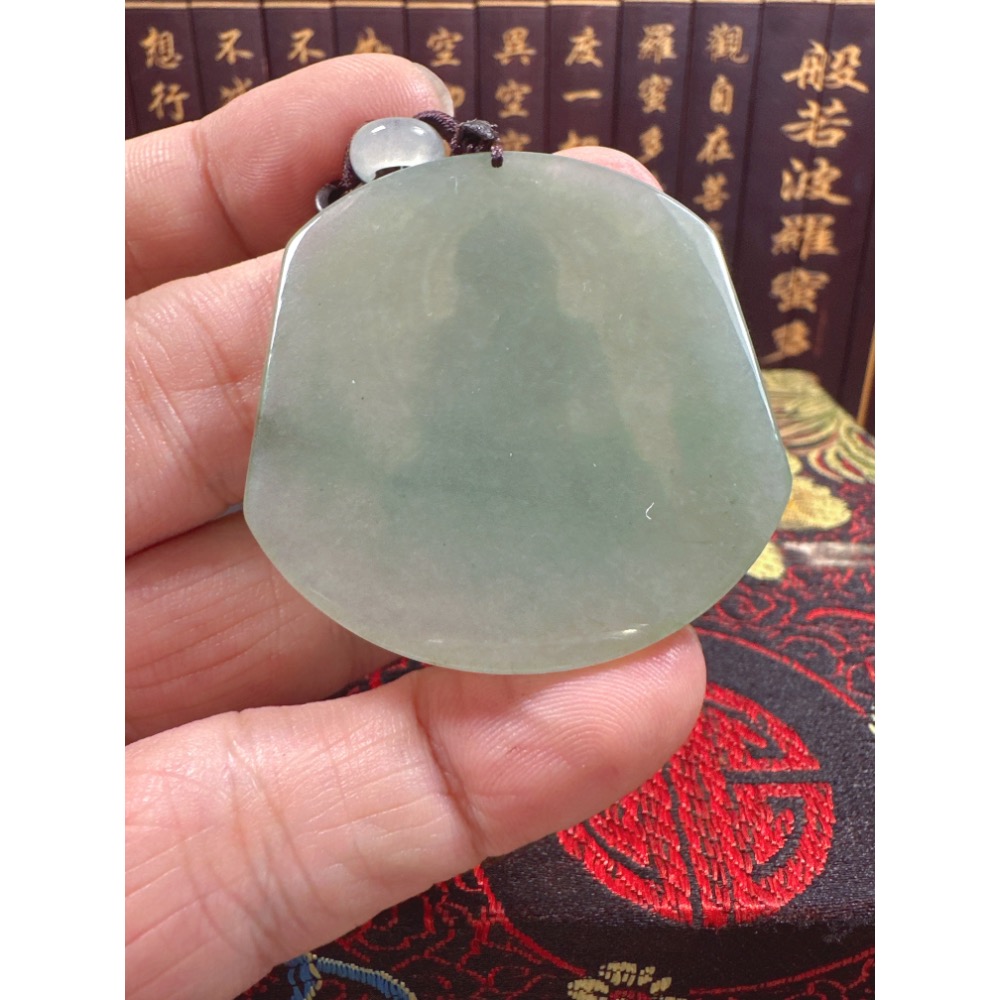 天然翡翠A貨-八大守護神阿彌陀佛 商品編號070706-細節圖9