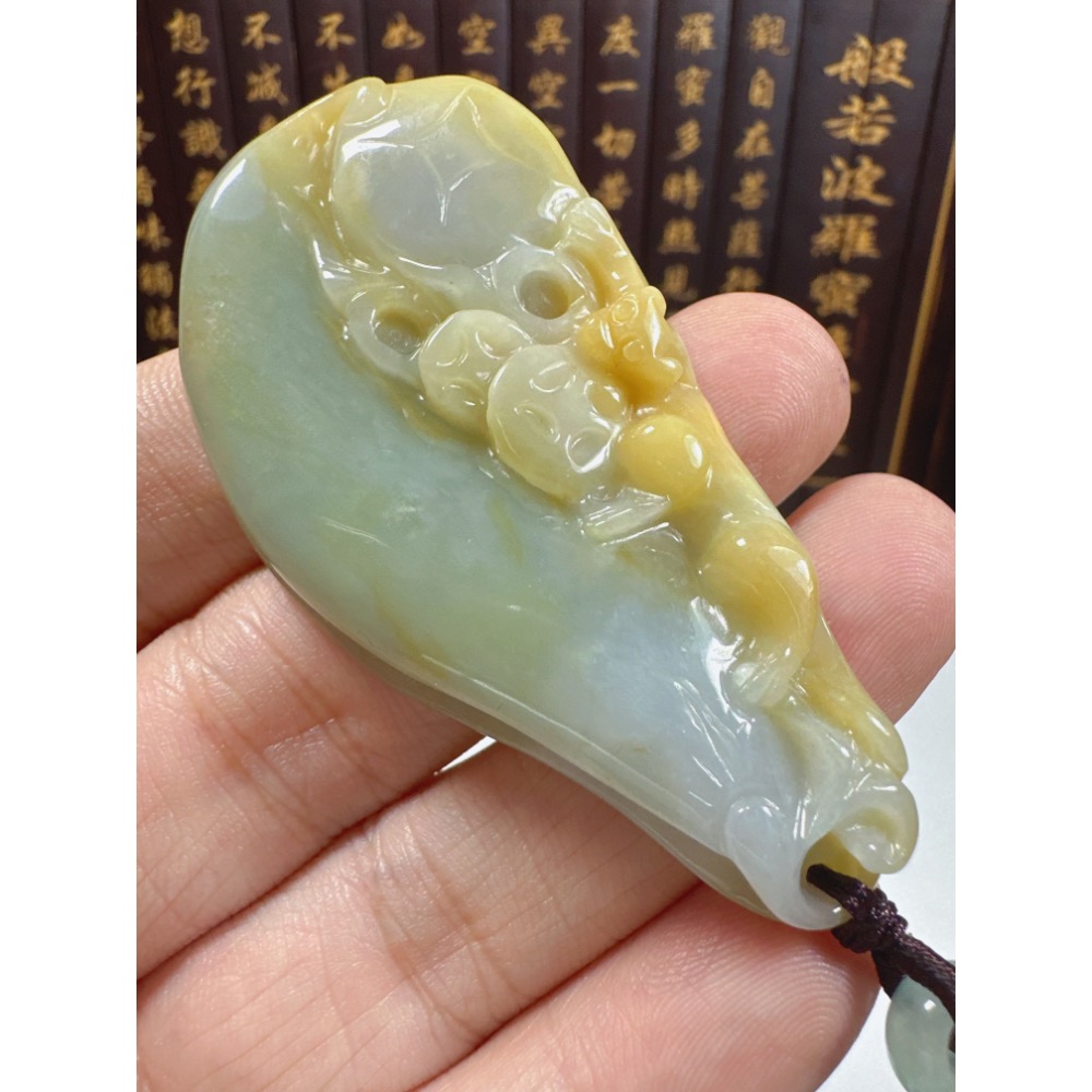 天然翡翠A貨-招財貔貅發財富貴如意立體掛件 商品編號：071004-細節圖5
