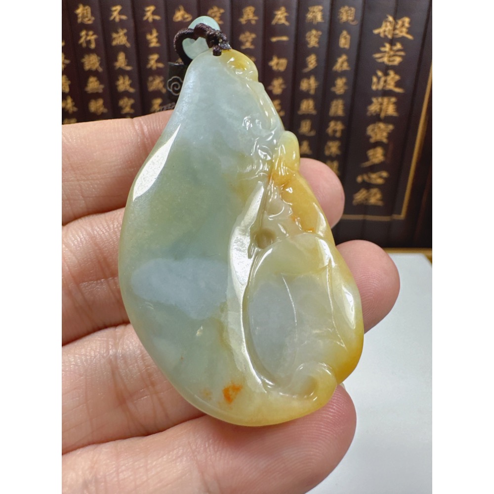 天然翡翠A貨-招財貔貅發財富貴如意立體掛件 商品編號：071004-細節圖9