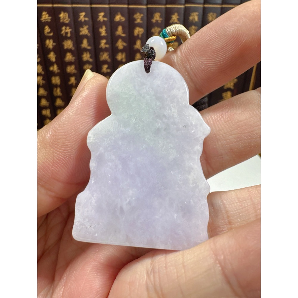 天然翡翠A貨-地母神立體厚庄掛件 商品編號071104-細節圖9