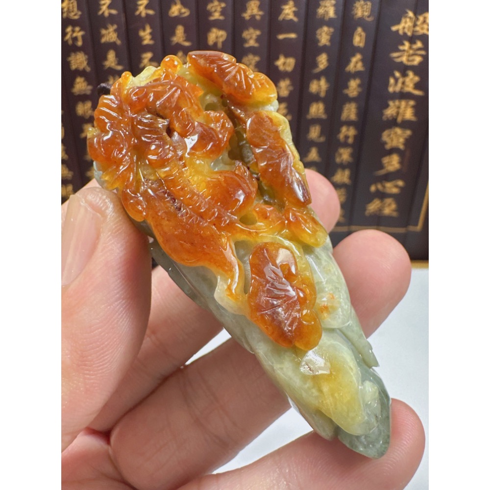 天然翡翠A貨-招財貔貅人生富貴發財如意立體掛件 商品編號：072007-細節圖5