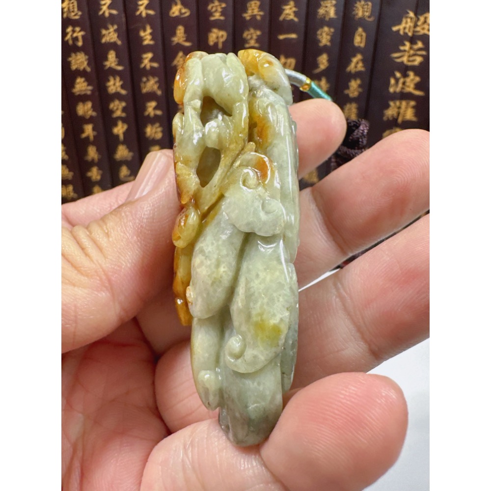 天然翡翠A貨-招財貔貅人生富貴發財如意立體掛件 商品編號：072007-細節圖6