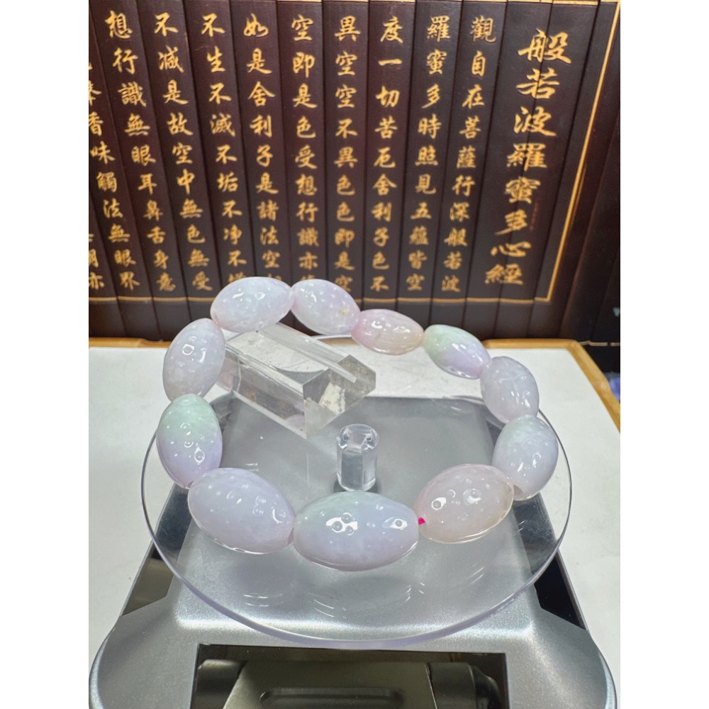 天然翡翠A貨-富貴福瓜造型手鍊 商品編號：080203-細節圖3