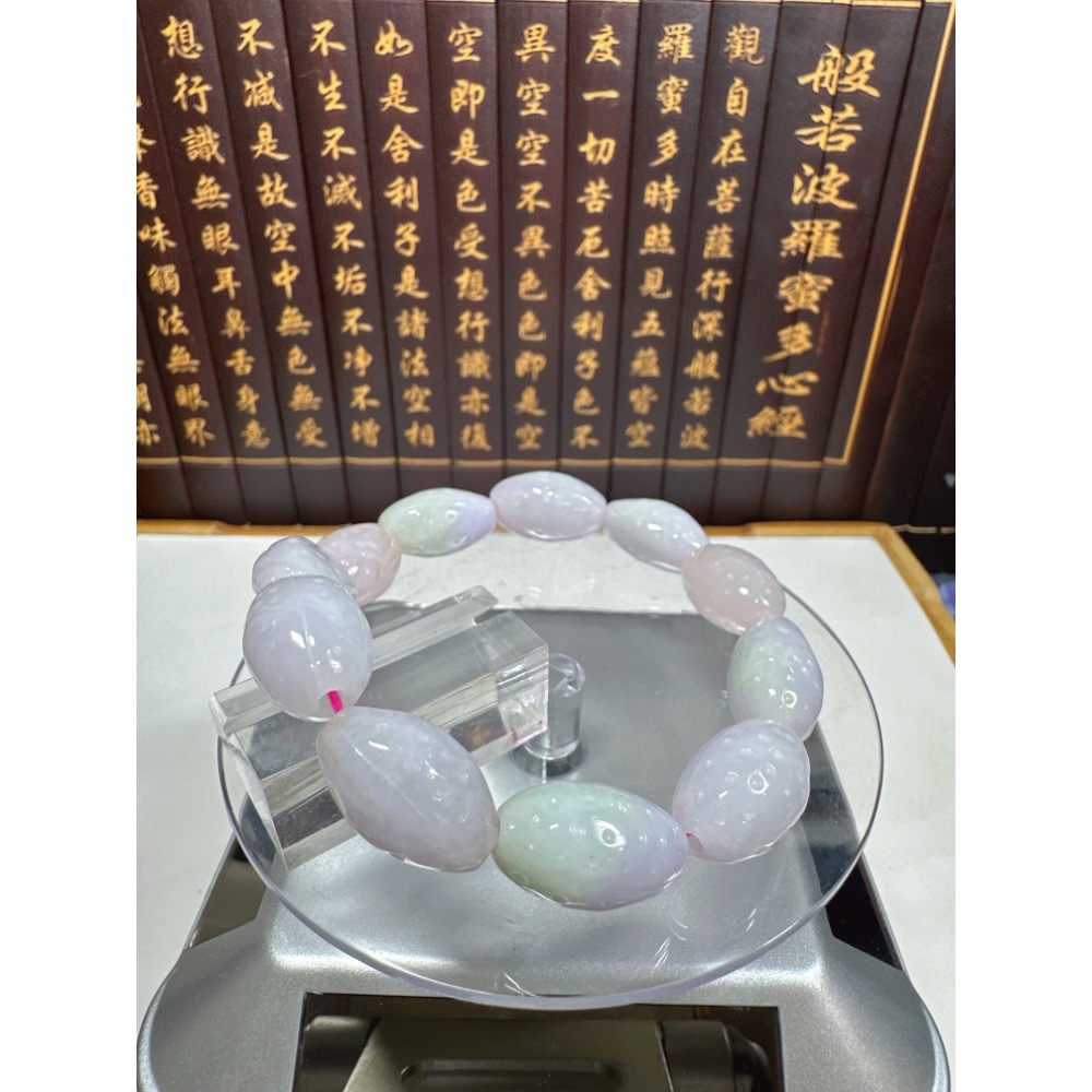 天然翡翠A貨-富貴福瓜造型手鍊 商品編號：080203-細節圖5